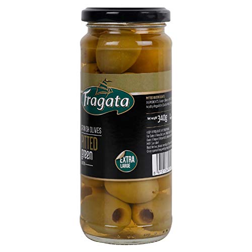 Fragata Queen Pitted Green Olives 340G - Image 8 thumbnail