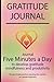 Produktbild Gratitude journal: Journal Five minutes a day to develop gratitude, mindfulness and productivity By Simple Live 10271