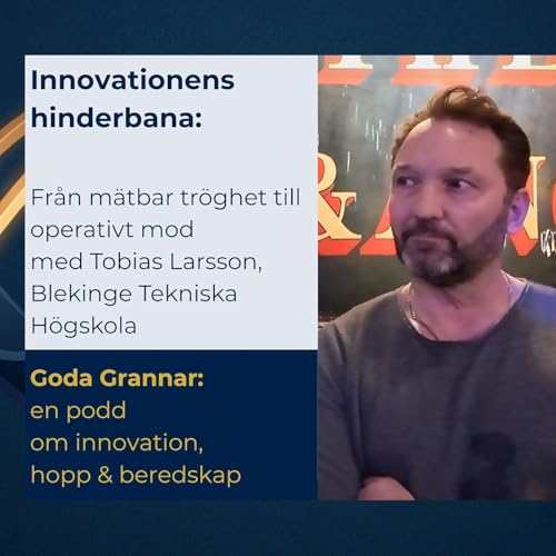 Innovationens hinderbana: Fr&aring;n m&auml;tbar tr&ouml;ghet till operativt mod med Tobias Larsson, BTH