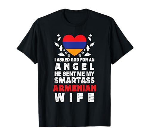 Funny Smartass Armenian Wife Armenia Flag Spouses T�V���c