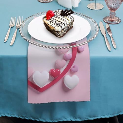 Servilletas de Tela con Forma de Corazón 4 Piezas miniatura 4