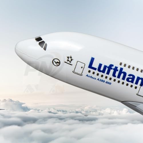 Image of Lufthansa Airlines, diecast, Metal Aeroplane Scale Model Office only for Display Size 20 cm (Lufthansa New)