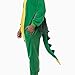 Spooktacular Creations Unisex Adult Pajama Plush jumpsuit Pajamas One Piece Dragon Costume with Hat and Pink Wing for Dress Up Party Role Playing Themed Parties Halloween Costume (X-Large)