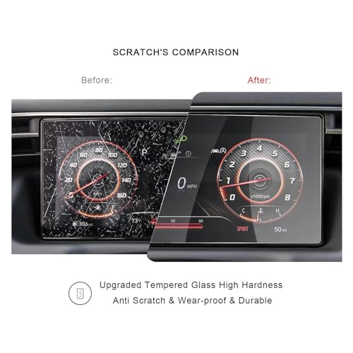 Verre trempé pour Tucson NX4 2021 protection écran navigation - 3