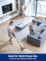 VOKENE Cordless Vacuum Cleaner, 8 in 1 Powerful Suction Lightweight Vacuum Cleaner for Home, LED Display, 3 Suction Modes, 45Mins Detachable Battery Vacuum for Hard Floor Carpet Pet Hair — image 9
