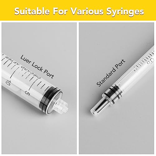 Image of TENKAIWICK 20Ga 1.5 Inch Luer Lock for Scientific Lab Measuring,150 Pack, Individually Wrapped