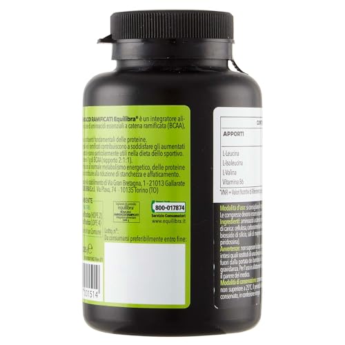 BCAA 2:1:1 Aminoacidi Ramificati Equilibra® 100 Compresse - 4