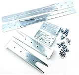  RW RoutersWholesale Kit de montage compatible/remplacement pour Cisco 3560-X et 3750-X C3KX-4PT-KIT=