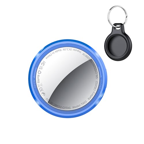 Schlüsselfinder KeyFinder 1er Pack, Smart Tracker, Bluetooth Key Finder für Taschen, Siliconehülle/Schlüsselanhänger