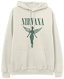 Nirvana Angel Männer Kapuzenpullover beige L 80% Baumwolle, 20% Polyester Band-Merch, Bands