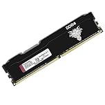 DDR4 2666MHz 16GB Desktop RAM PC4-21300 UDIMM Non-ECC Unbuffered 1.2V 288-Pin CL19 PC Computer Memory Upgrade Module Kit (Black)