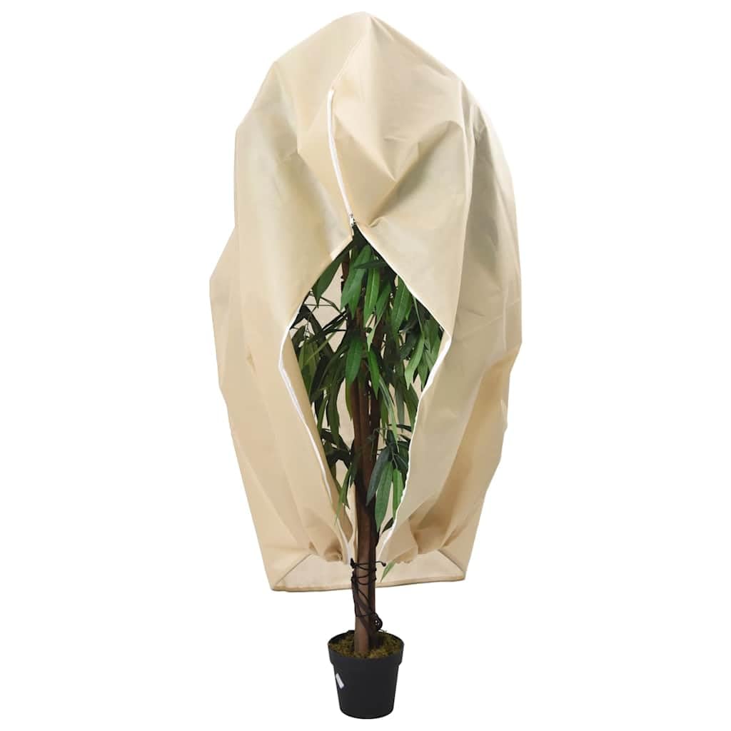 vidaXL Kaptury ochronne z suwakiem, 4 szt., 70 g/m², 3,93x3 m