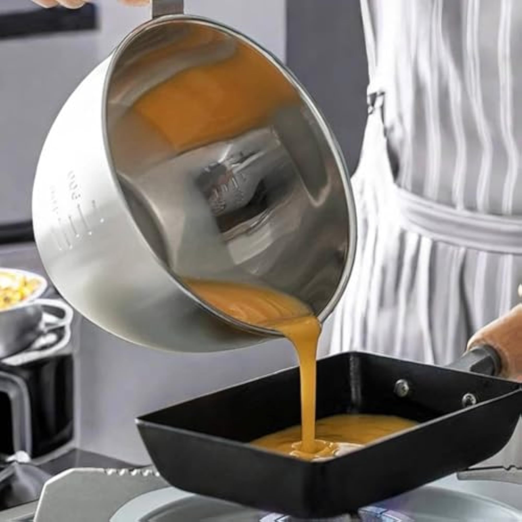 Stainless Steel Measuring Cup with Handle