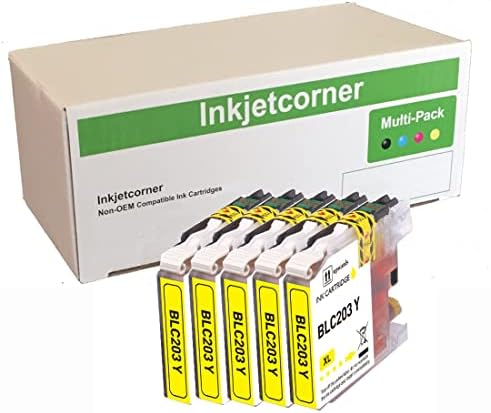 Inkjetcorner Compatible Ink Cartridge Replacement For CLi-221BK CLI-221 For Use With