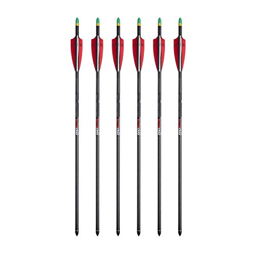 TenPoint HEA-640.6 Pro Elite Crossbow Arrows, 6 Pack
