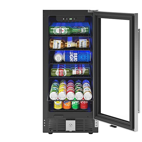 Koolmore KM-BIR3C-GD 15 Inch Inch Small Built-In Refrigerator And Beverage Cooler thumb #1