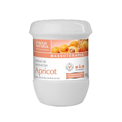 Creme de Massagem Apricot, D'agua Natural, 650 g