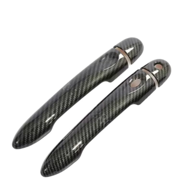 Poignée porte pour Captur look carbone haut de gamme accessoire de personnalisation extérieure