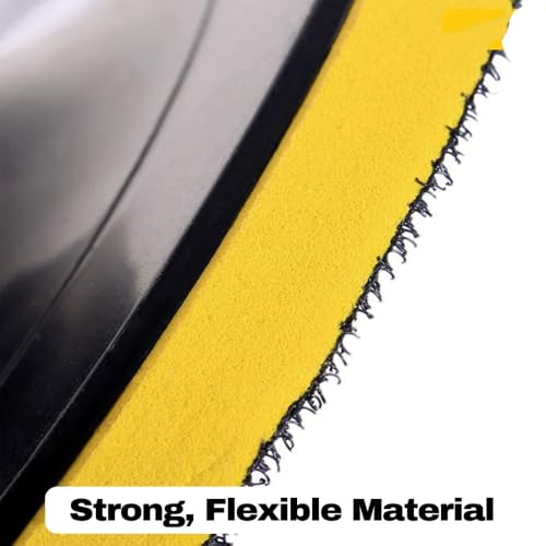 Image of MLD 5 inch Hook and Loop Backing Pad, Grinder Sanding Polishing Sticky Disc, Backing Backer Pad, Car Polisher Sanding Pad M14 BPMP-101 (5inch,M14 Plastic) Pack of -1
