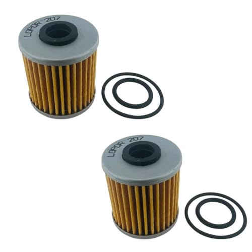Filtres d'huile de moto KX250F KX450F compatibles dirt bike cross 2pc