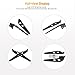 AUXMART Upper Windshield Mounting Brackets for 52