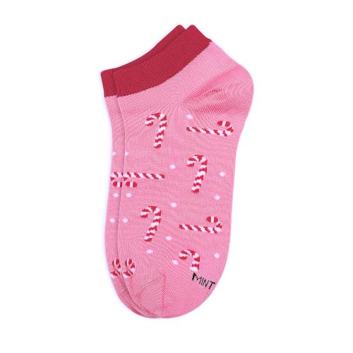 Image of Mint & Oak Low Cut Ankle Women Socks, Christmas Gift Quirky Socks For Friends, Cute Funky Socks, Christmas Secret Santa Gifts For Women