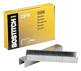 Bostitch Agrafes 23–10–1 M pour HD c70-c-12 F/HD-3D/PHD 60/b310hds 23l17/HD, quantité 1000 pièces, Taille 12 x 10 mm