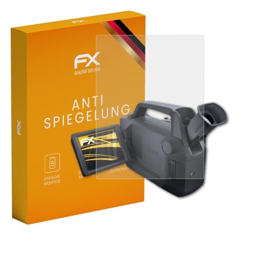 atfolix screen protector compatible with flir gx320 screen protection film anti-reflective and shock-absorbing fx protector film 2x