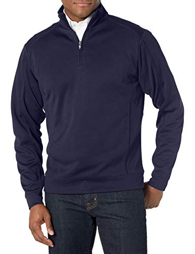 Sudadera Cutter & Buck CB Drytec con tecnología transpirable y cuello térmico regulable