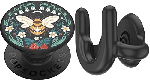 PopSockets PopMount 2 Multi-surface Mount Handsfree Support for Smartphones and Tablets in Car, Home and Office - Black