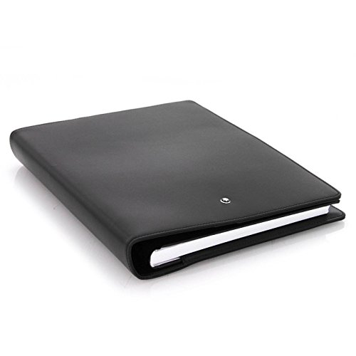 Montblanc Meisterstück Mittleres Notizbuch A5 Taschenorganizer, Schwarz, 24 cm