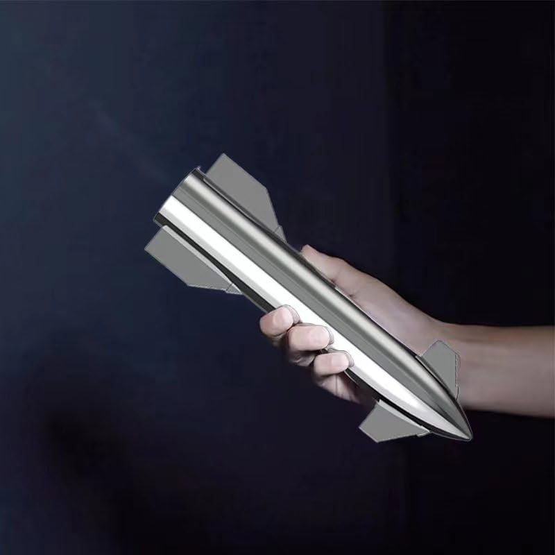 BiKiBao SpaceX Starship Rocket Model NASA Gifts - Dragon Spacecraft Heavy Falcon 9 Booster Launcher Desktop Ornament, Aerospace Collectible Ideal Gift for Space Lover Age 9 Year Old and Up - Image 5