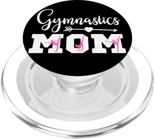 Gymnastics Mom Cute Gymnast Parent Proud Gymnast Mother PopSockets PopGrip for MagSafe