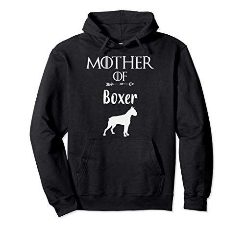 Boxer Cane Mamma Regali per Donne Amante dei Boxer Madre di Felpa con...