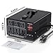 5000W Voltage Converter Transformer Step Up 110V/120V to220V/240V or Step Down 220V to 110V AC Power Converte, Circuit Breaker Protection, 3 US sockets, 3 Universal sockets, LCD Display