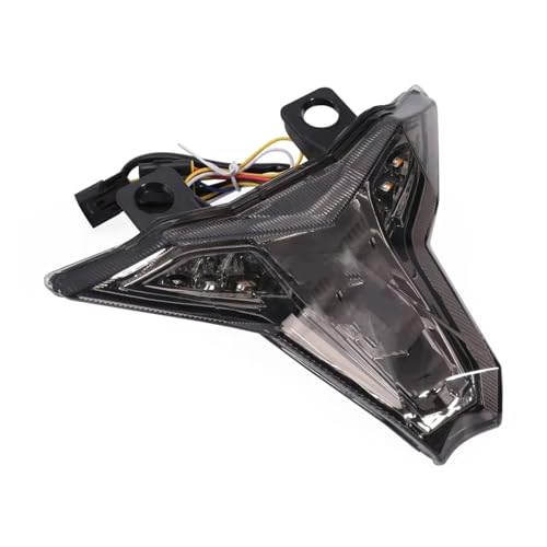 Feu arrière clignotant intégré LED gris pour Kawasaki Ninja ZX10R ZX6R 2024