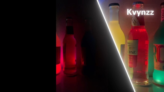 Amazon｜酒瓶用LEDコースターライト、ライトアップコースター、LED