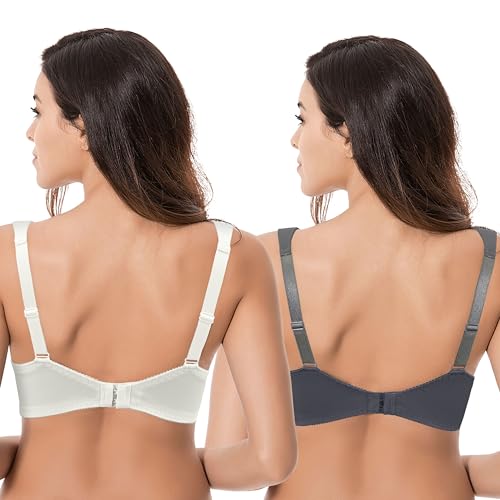 Curve Muse Soutien-Gorge Minimiseur sans armatures-x2-Babeurre,Gris-90E – vue 2