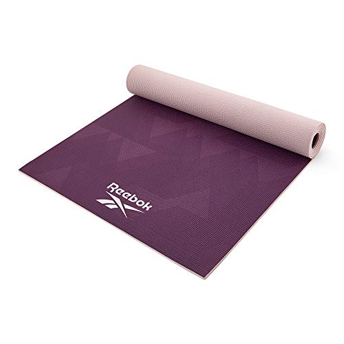 Reebok Geometric Yoga Mat - Purple, One Size - Image 4