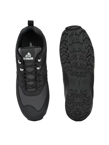 Image of Leo Fitness Outdoor Trekking & Hiking Shoes for Men Waterproof for All-Terrain Grip with Soft Rubber Outsole