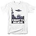 X-Files I Want To Believe Aliens UFO T Shirt & Exclusive Stickers (Large)