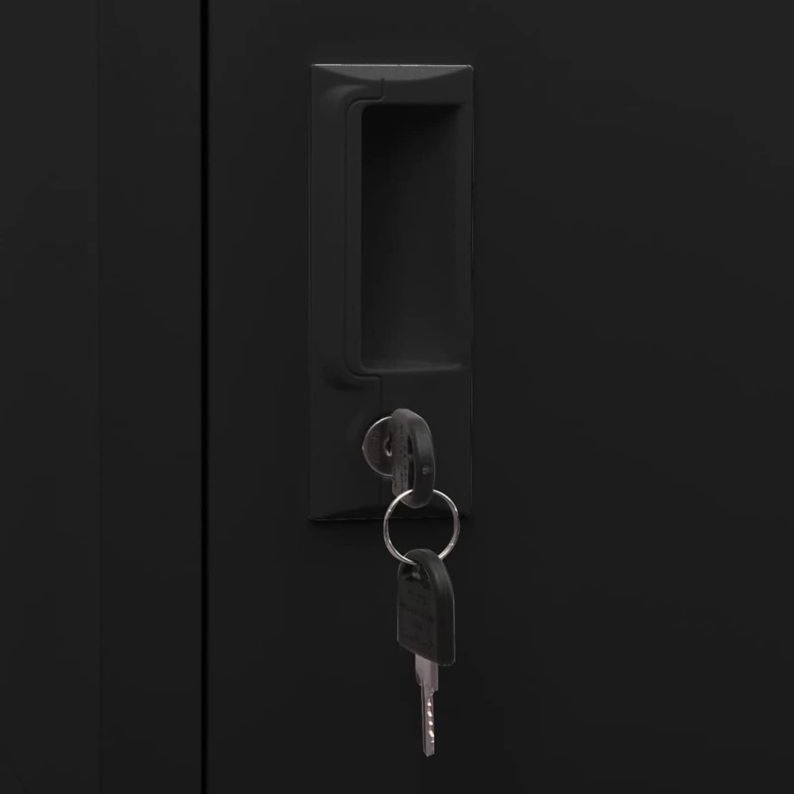 Homgoday - Armario para silla de montar, gabinete multiusos, armario de metal, armario de silla de montar, armario de equitación, taquilla, negro, 53 x 53 x 140 cm, acero