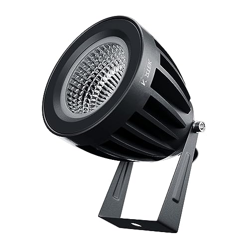 Image of Nortek Hydra 12W Led Garden Light Adjustable Waterproof Outdoor Garden Lights, Led Spot Light and Spike Light for Garden Decor, Aluminum Die Cast Body, Rustproof Led Light. (Green, 2)