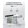 Marsail 12 Volt Car Refrigerator, 24QT Electric Cooler, Portable Car Fridge with Battery Power Option, 12/24V DC and 110-240V AC for Truck, RV, SUV, Travel, Camping, Road Trips -4F to +68F