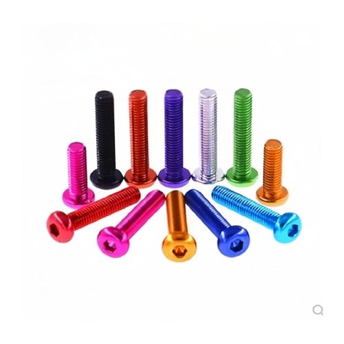 XiaoNingNing 10�� ISO7380 �A���~�j�E�� �{�^���w�b�h �X�N�����[ M3 M4 M5 M6 �A���~�j�E������ �Z�p �Z�p�\�P�b�g �ۓ��L���b�v ���˂��{���g(�s���N�AM5x20)