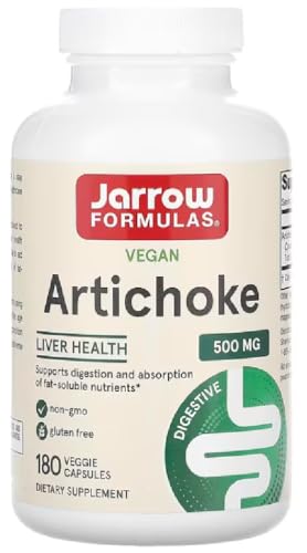 JARROWS Jarrow Formulas - Artichoke | 500 mg to Support Digestion - 180 Capsules