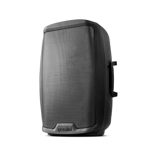 Gemini 2000W Powered PA Speaker 15” – Active Stage Monitor with EQ, XLR Inputs, Stand Mount, Road-Ready Design, Full-Range 2-Way Sound for DJs & Events (AS-2115P)