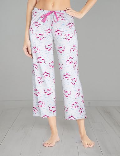 Image of HUE Womens Printed Knit Long Pajama Sleep Pant