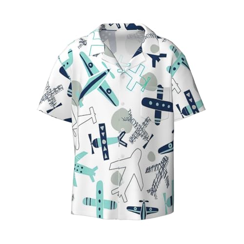 Chemise à manches courtes pour homme hauts d'été légers et élégants style décontracté chic
