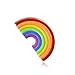 Produktbild Patch Nation Rainbow Regenbogenförmig LGBT Gay Pride Flagge Metall Button Badge Pin Pins Anstecker